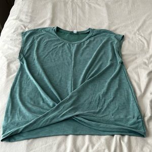 GREEN ENVELOPE TOP